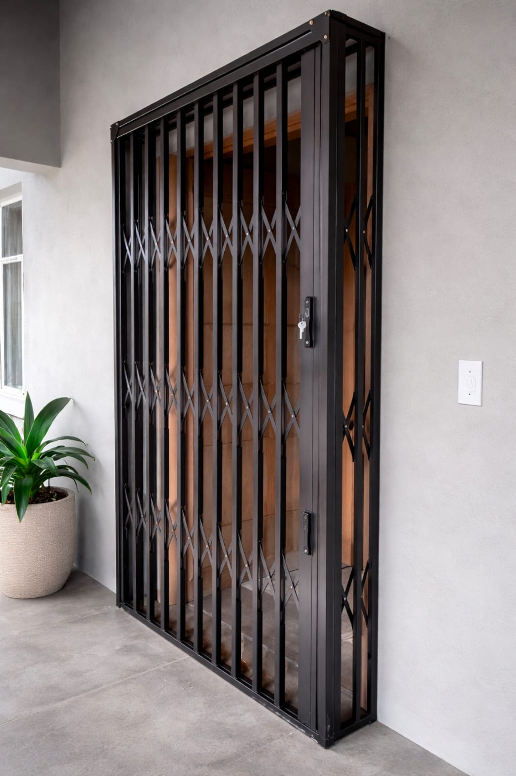 Retractable Steel Doors